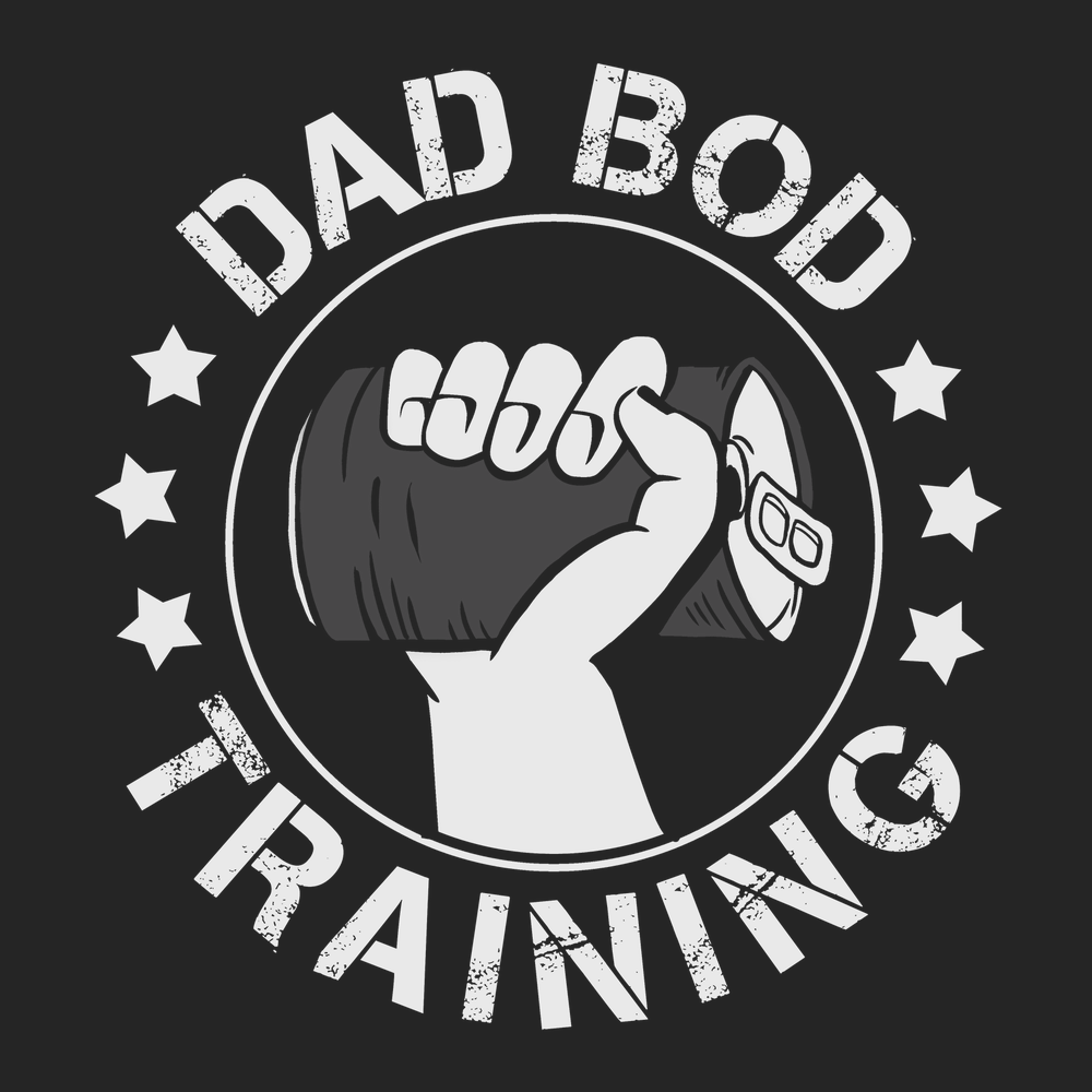 Dad Bod Training T-Shirt BLACK