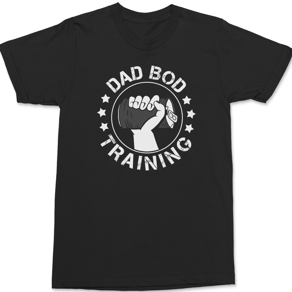Dad Bod Training T-Shirt BLACK