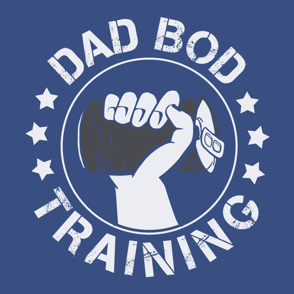 Dad Bod Training T-Shirt BLUE