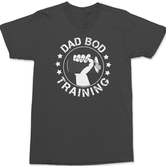 Dad Bod Training T-Shirt CHARCOAL