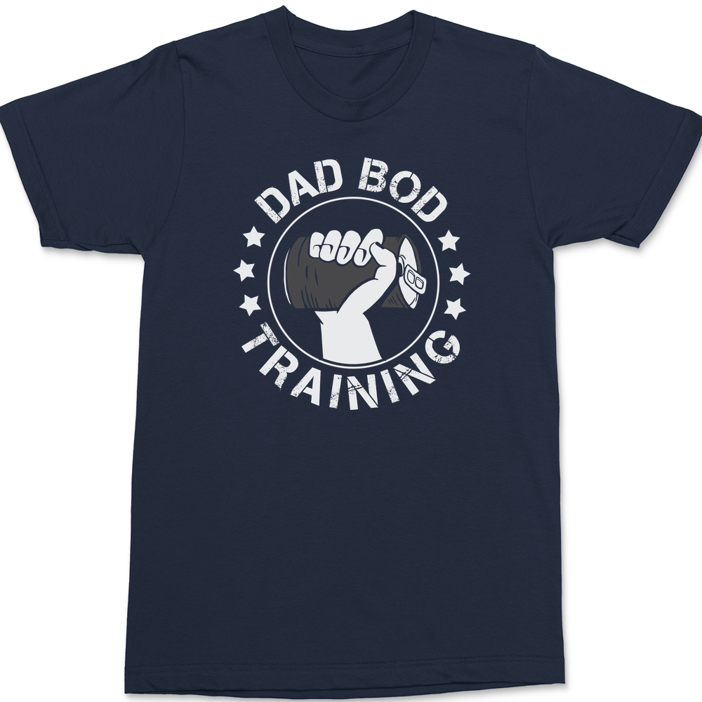 Dad Bod Training T-Shirt NAVY