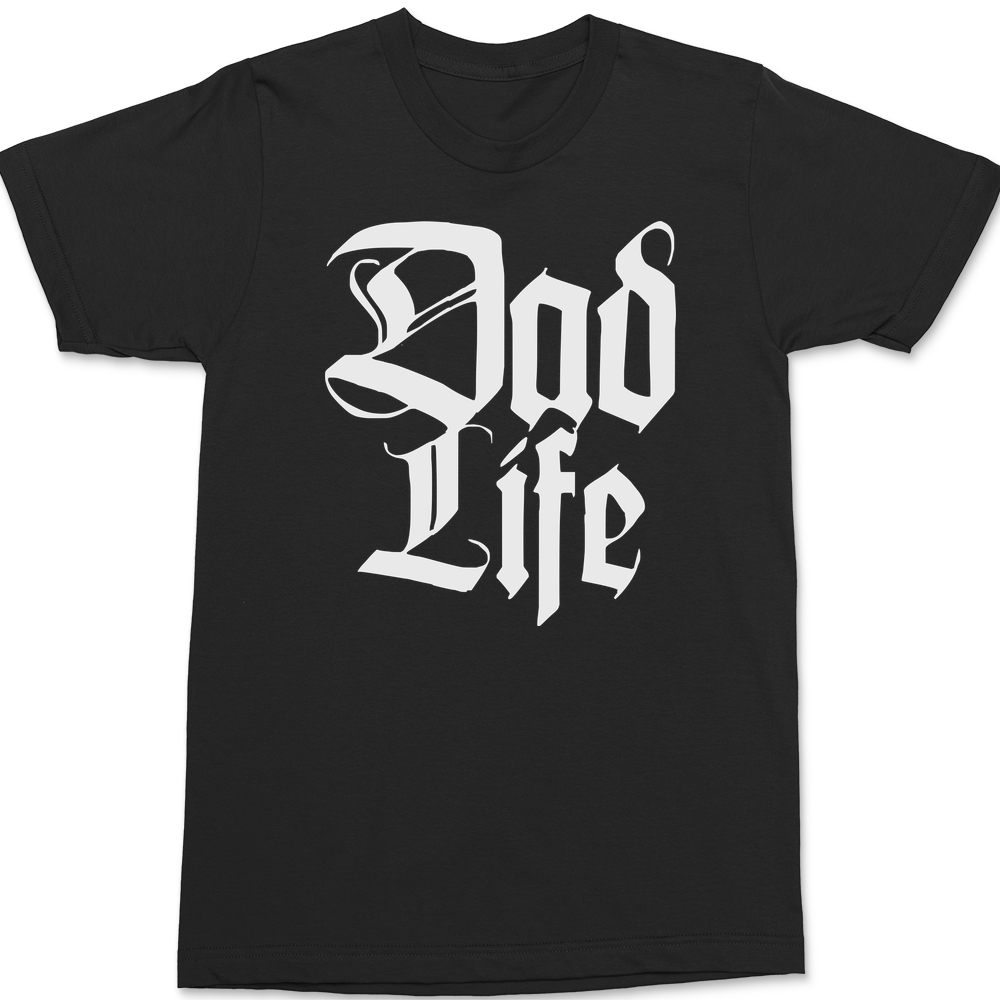 Dad Life T-Shirt BLACK