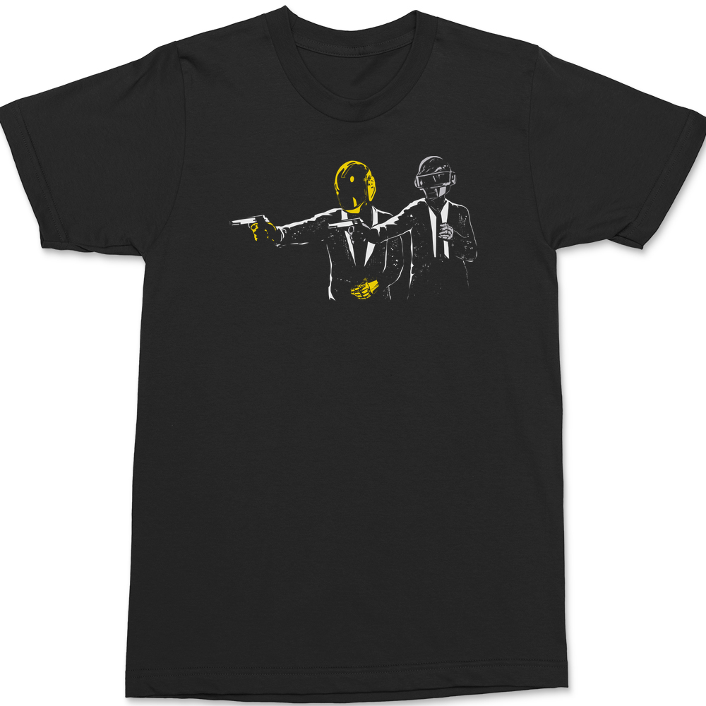 Daft Punk Pulp Fiction T-Shirt BLACK