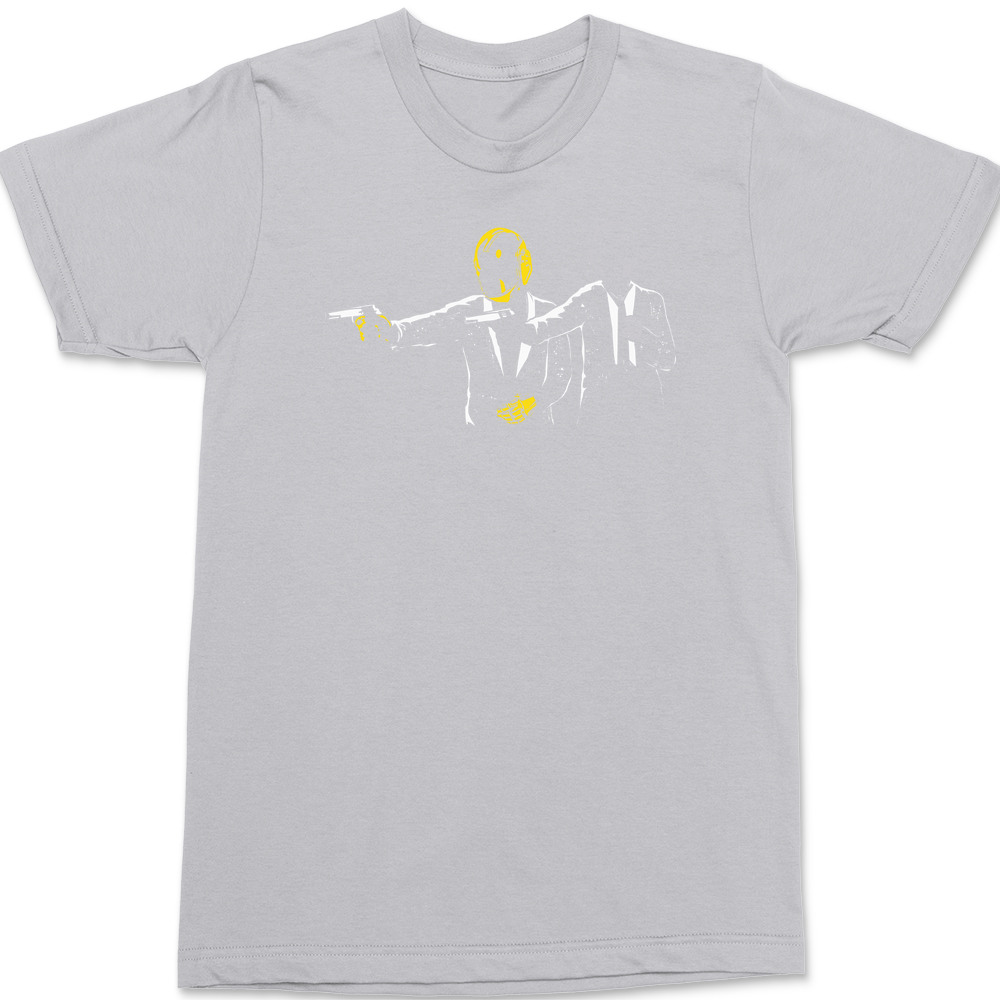 Daft Punk Pulp Fiction T-Shirt SILVER
