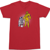 Dalek and Cyberman T-Shirt RED