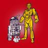Dalek and Cyberman T-Shirt RED