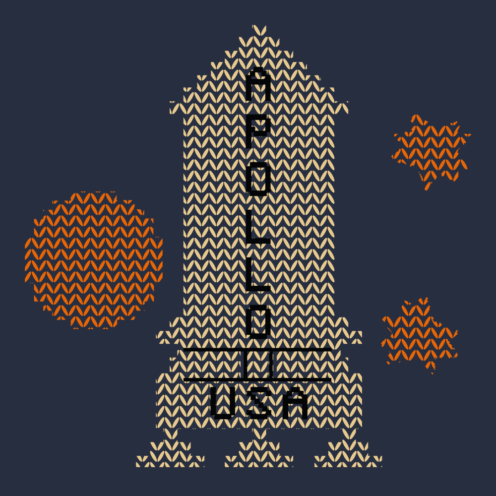 Danny Torrance Sweater Design T-Shirt Navy