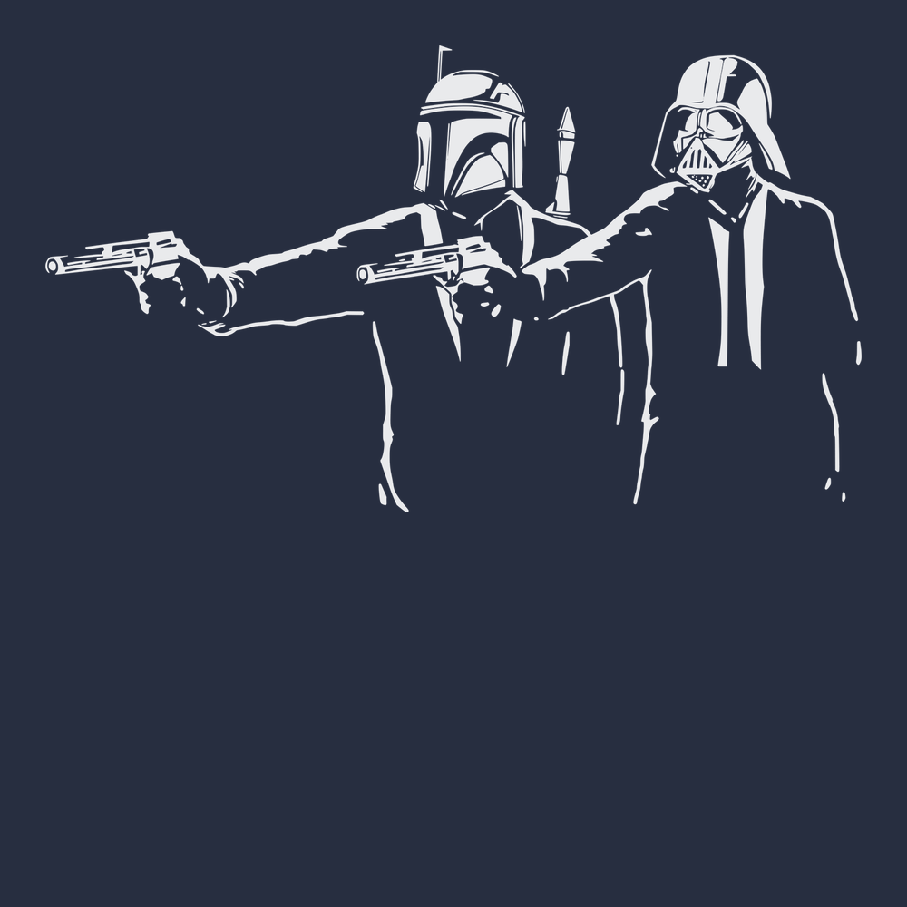 Darth Fiction T-Shirt NAVY