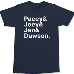 Dawson's Creek Names T-Shirt NAVY