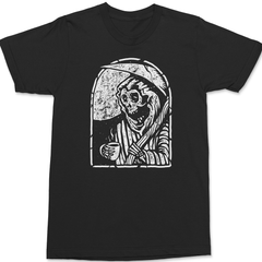 Death Prefers Decaf T-Shirt BLACK