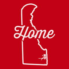 Delaware Home T-Shirt RED
