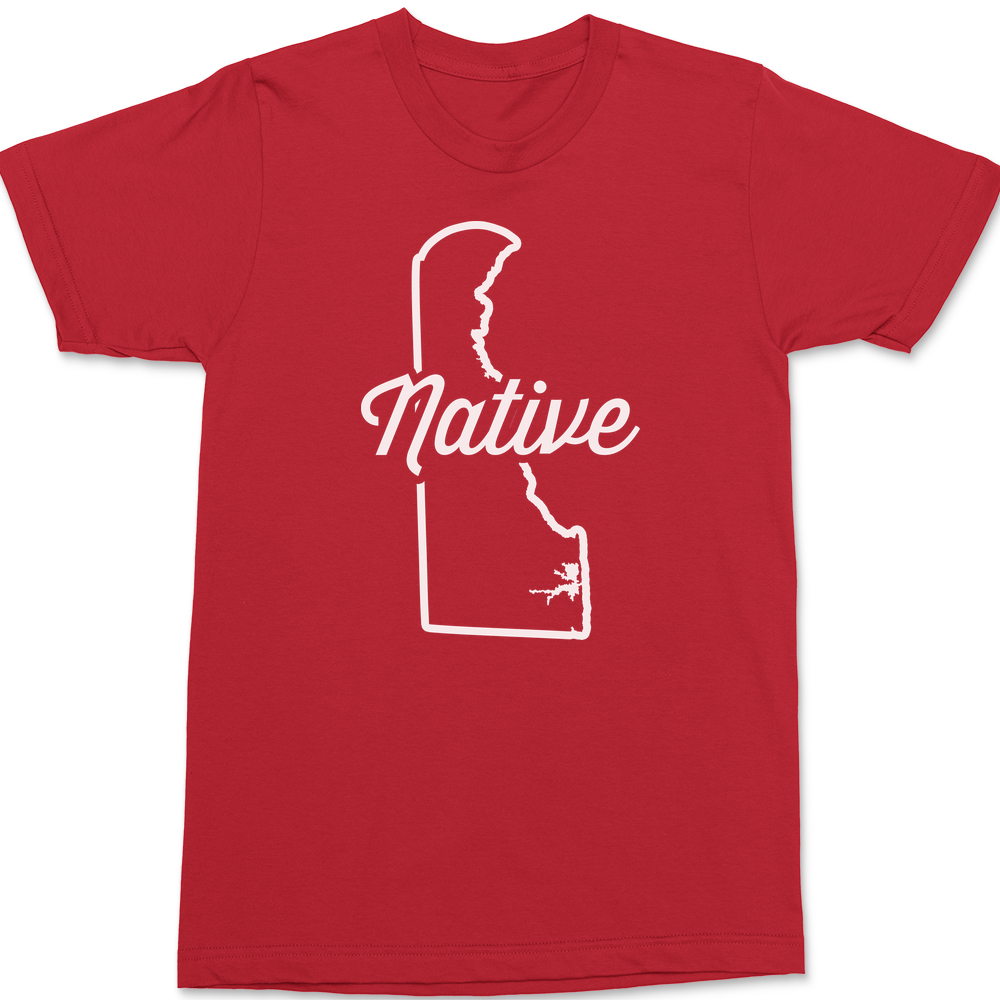 Delaware Native T-Shirt RED