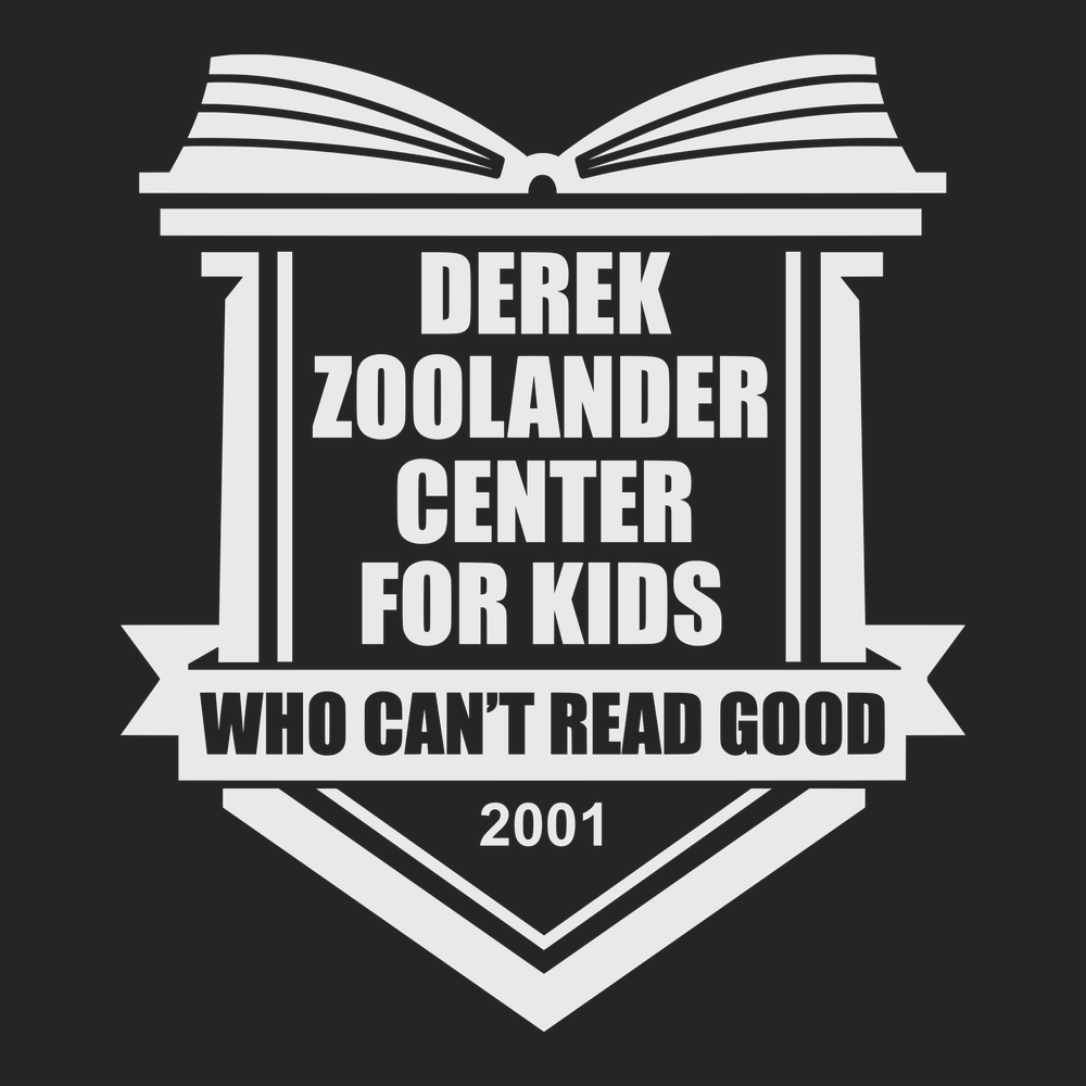 Derek Zoolander's School For Kids T-Shirt BLACK