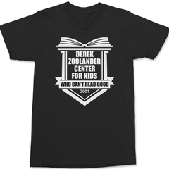 Derek Zoolander's School For Kids T-Shirt BLACK
