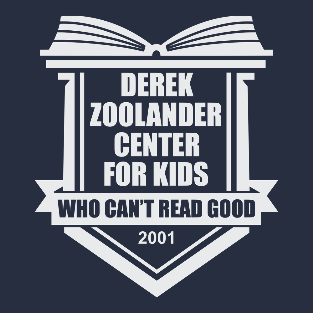 Derek Zoolander's School For Kids T-Shirt NAVY