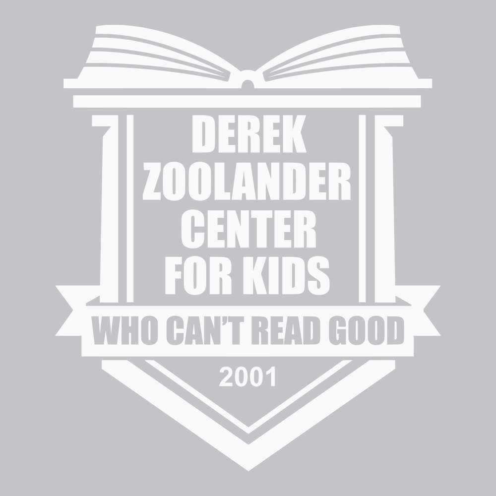 Derek Zoolander's School For Kids T-Shirt SILVER