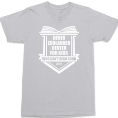 Derek Zoolander's School For Kids T-Shirt SILVER