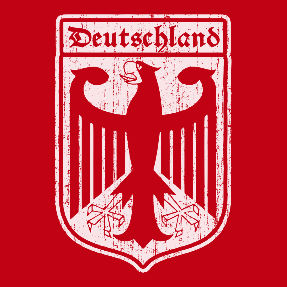 Deutschland T-Shirt RED