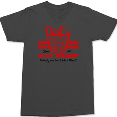 Dicks Meat Market T-Shirt CHARCOAL