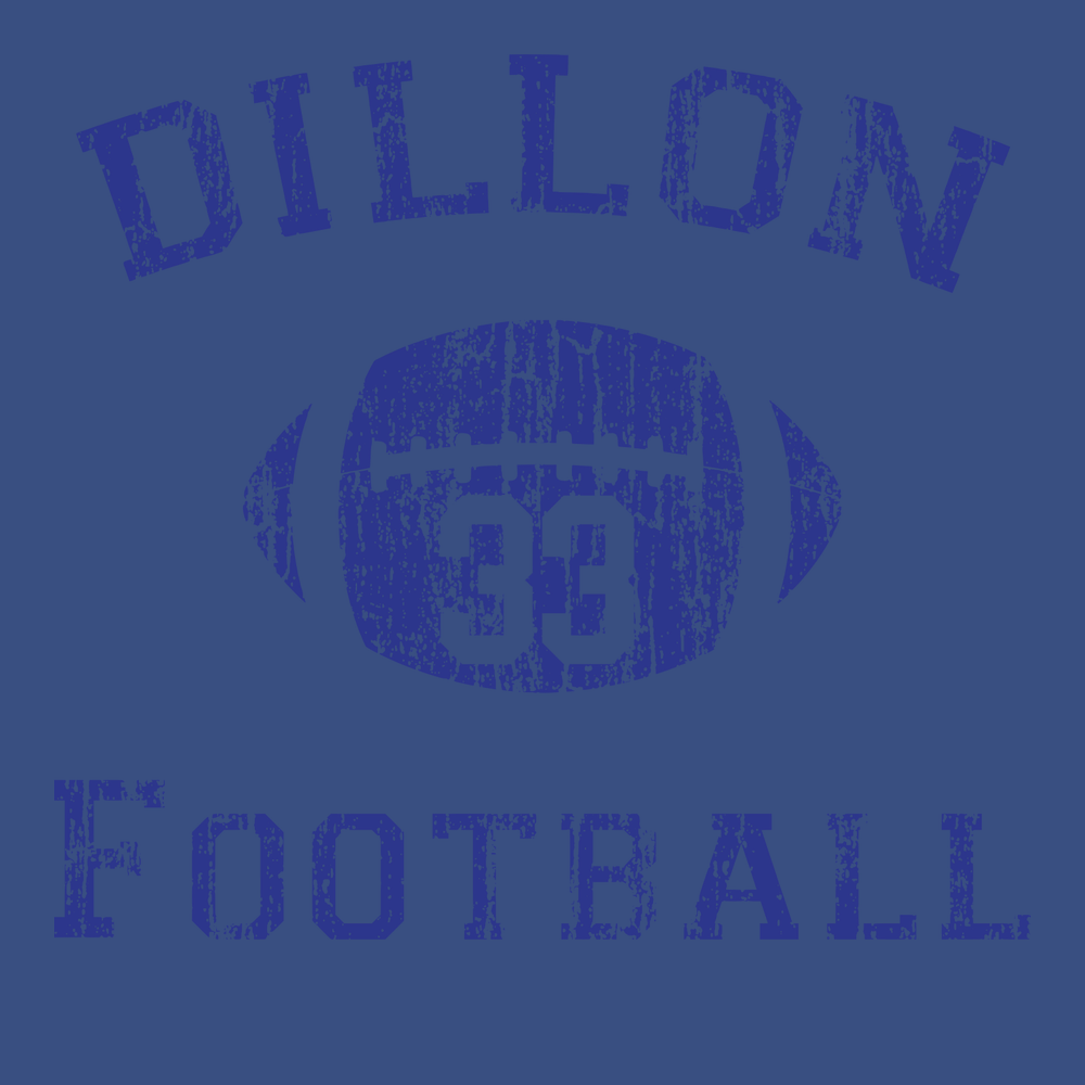 Dillon Panthers T-Shirt BLUE