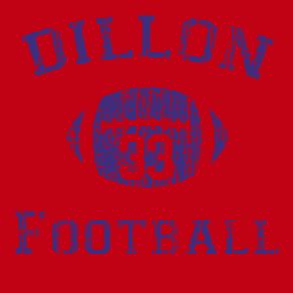 Dillon Panthers T-Shirt RED
