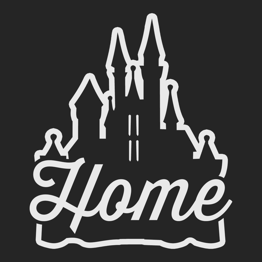Disney Home T-Shirt BLACK