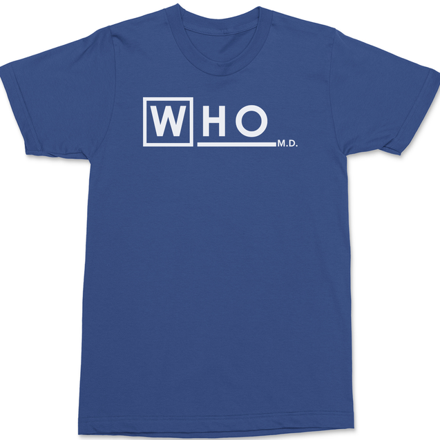 Doctor Who MD T-Shirt BLUE
