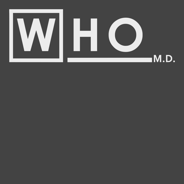 Doctor Who MD T-Shirt CHARCOAL