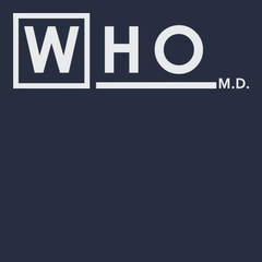 Doctor Who MD T-Shirt NAVY