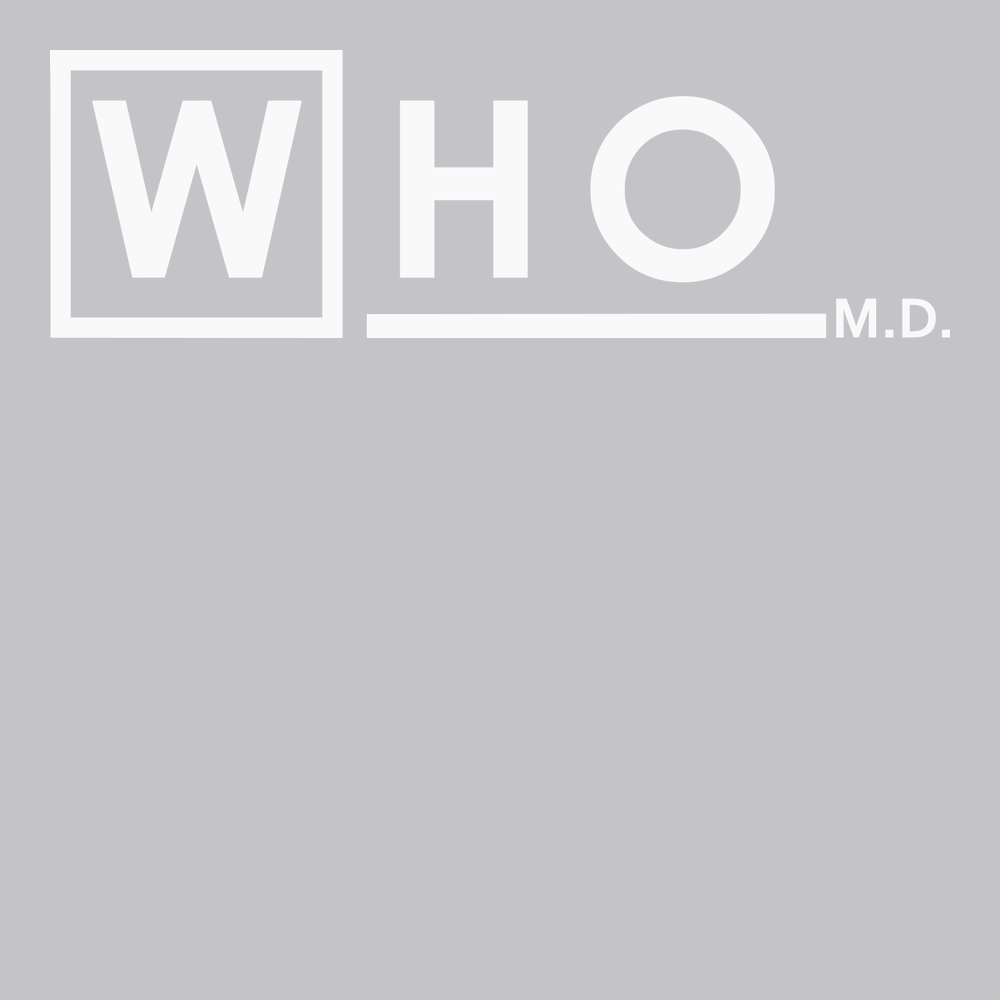 Doctor Who MD T-Shirt SILVER