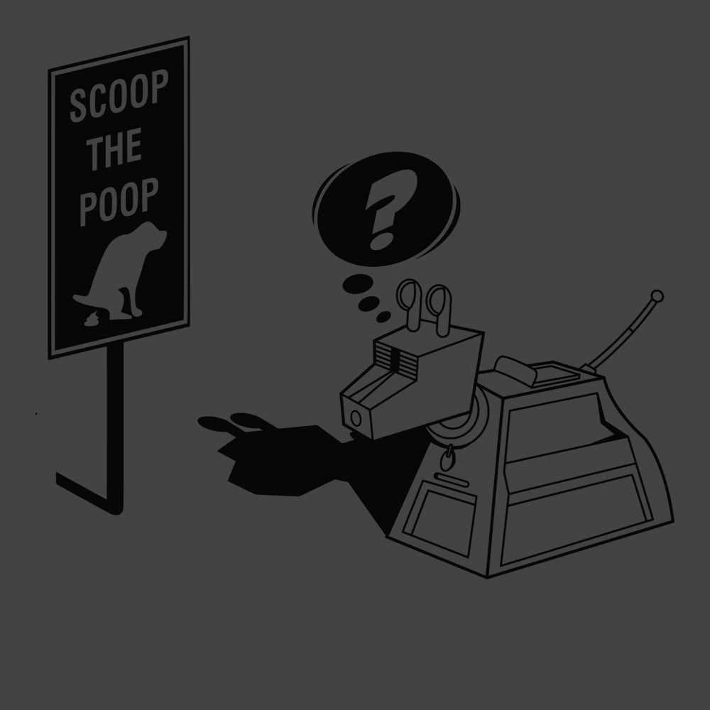 Doctor Who Park Life T-Shirt CHARCOAL