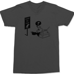 Doctor Who Park Life T-Shirt CHARCOAL