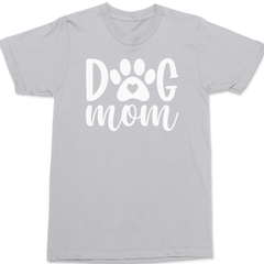 Dog Mom T-Shirt SILVER