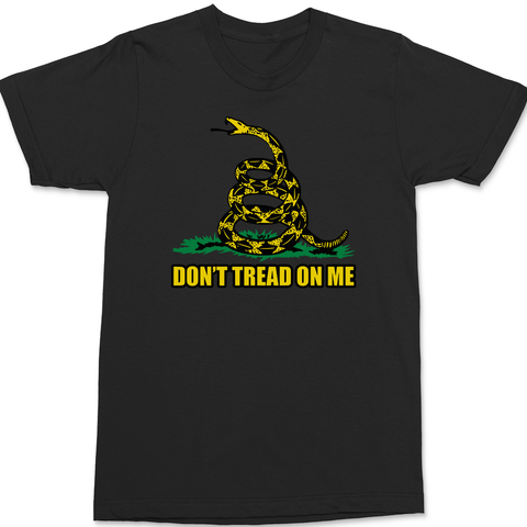 Don't Tread On Me T-Shirt BLACK
