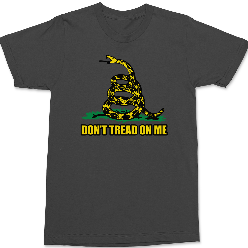 Don't Tread On Me T-Shirt CHARCOAL
