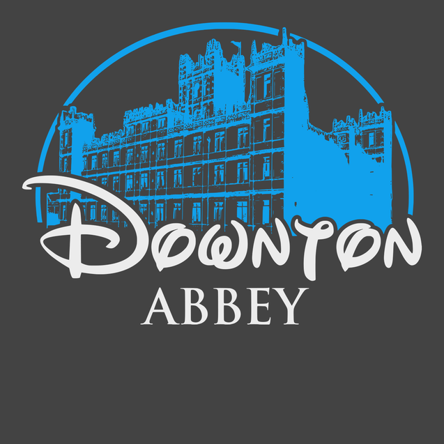 Downton Abbey T-Shirt CHARCOAL