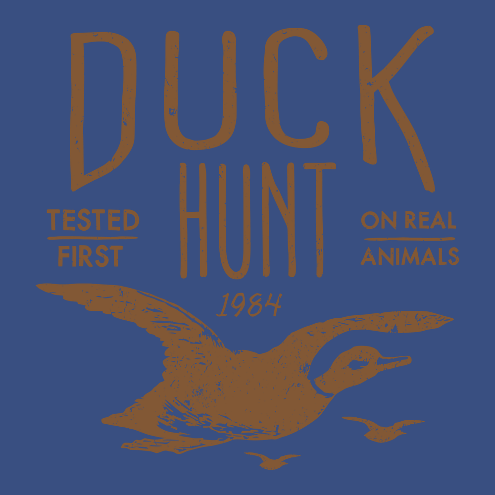 Duck Hunt T-Shirt BLUE
