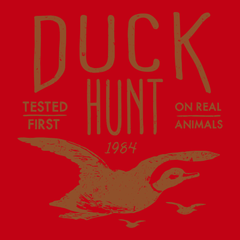 Duck Hunt T-Shirt RED