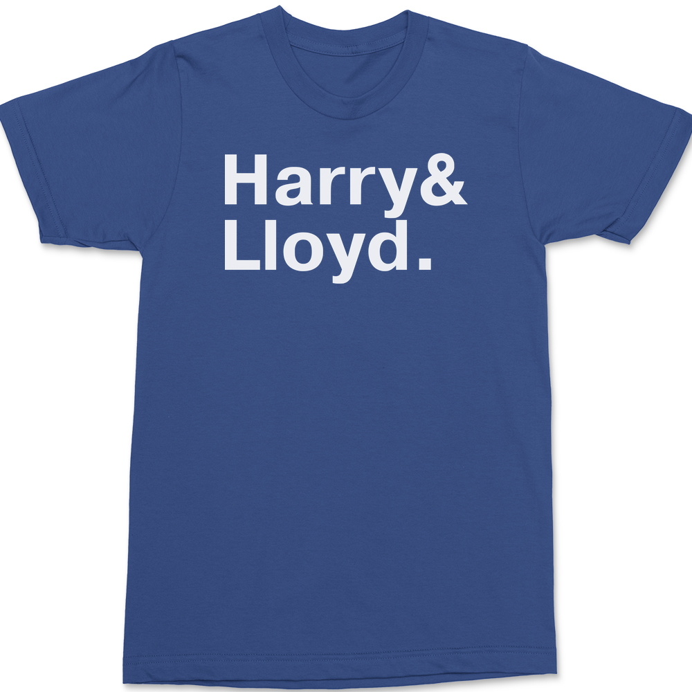 Dumb and Dumber Names T-Shirt BLUE