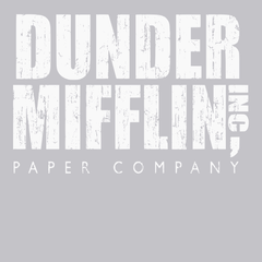 Dunder Mifflin Paper Company T-Shirt SILVER