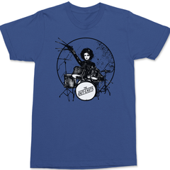 Edward Drummer Hands T-Shirt BLUE