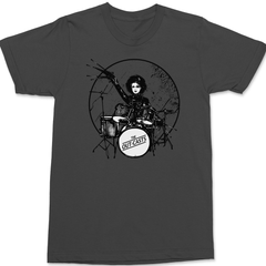 Edward Drummer Hands T-Shirt CHARCOAL