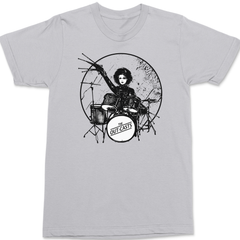 Edward Drummer Hands T-Shirt SILVER