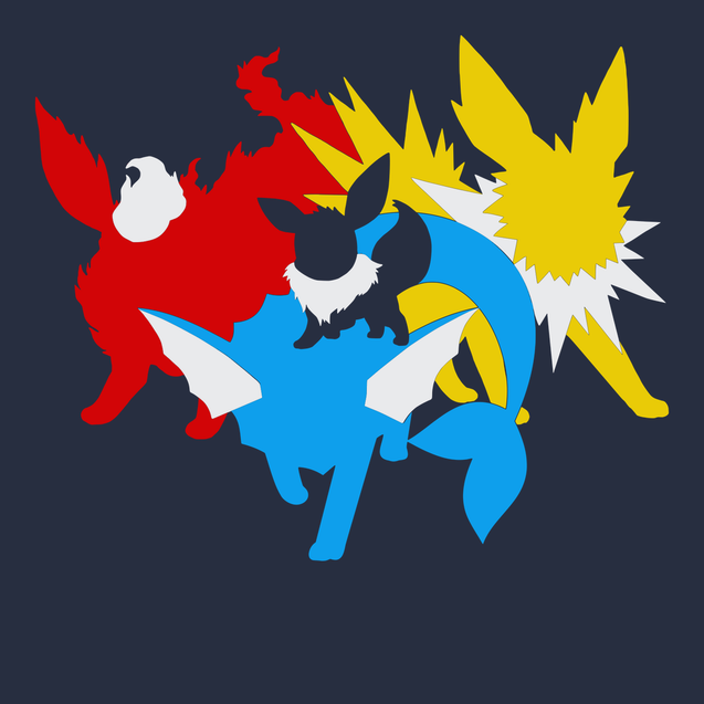 Eeveelution T-Shirt NAVY