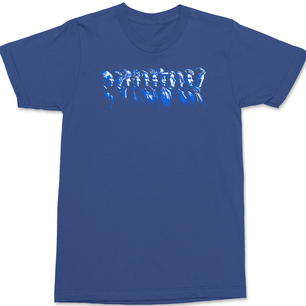Eleven Doctors T-Shirt BLUE