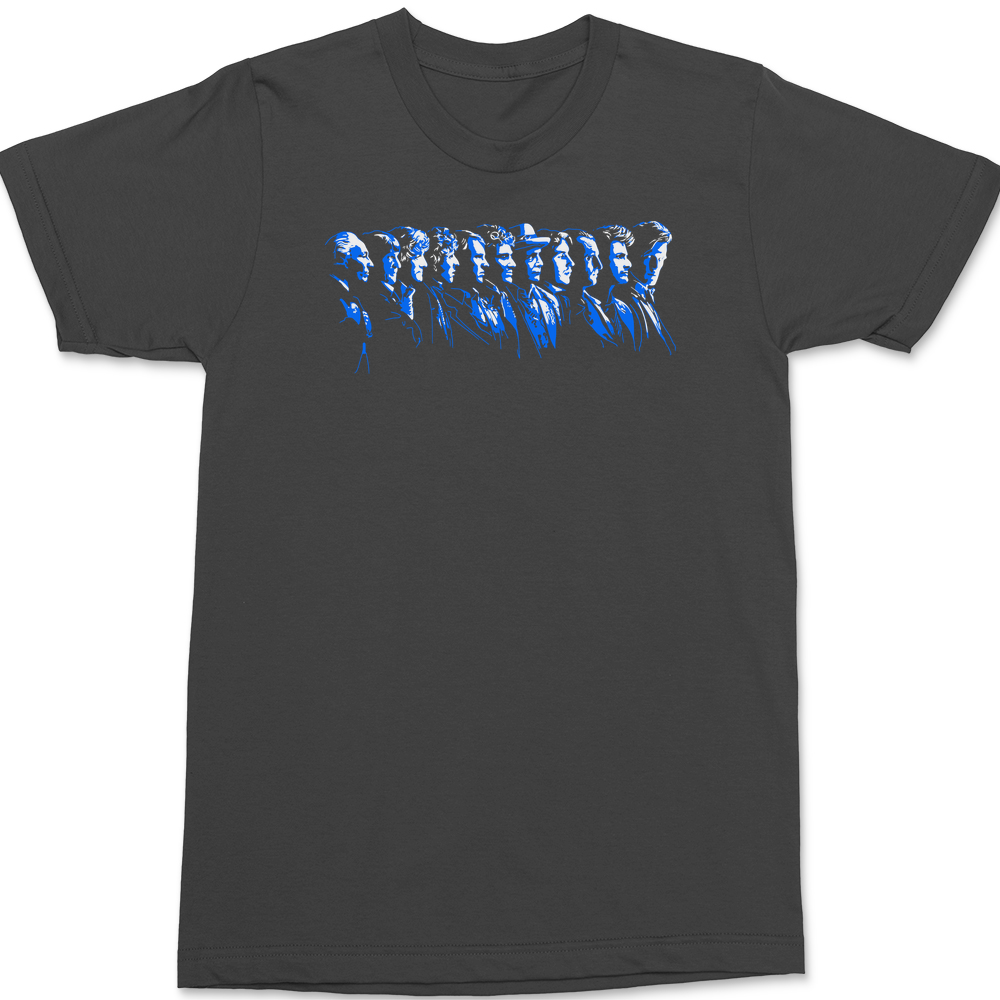 Eleven Doctors T-Shirt CHARCOAL