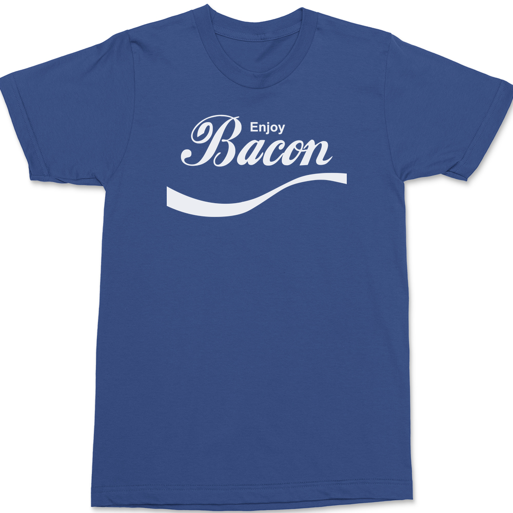 Enjoy Bacon T-Shirt BLUE