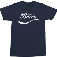 Enjoy Bacon T-Shirt Navy