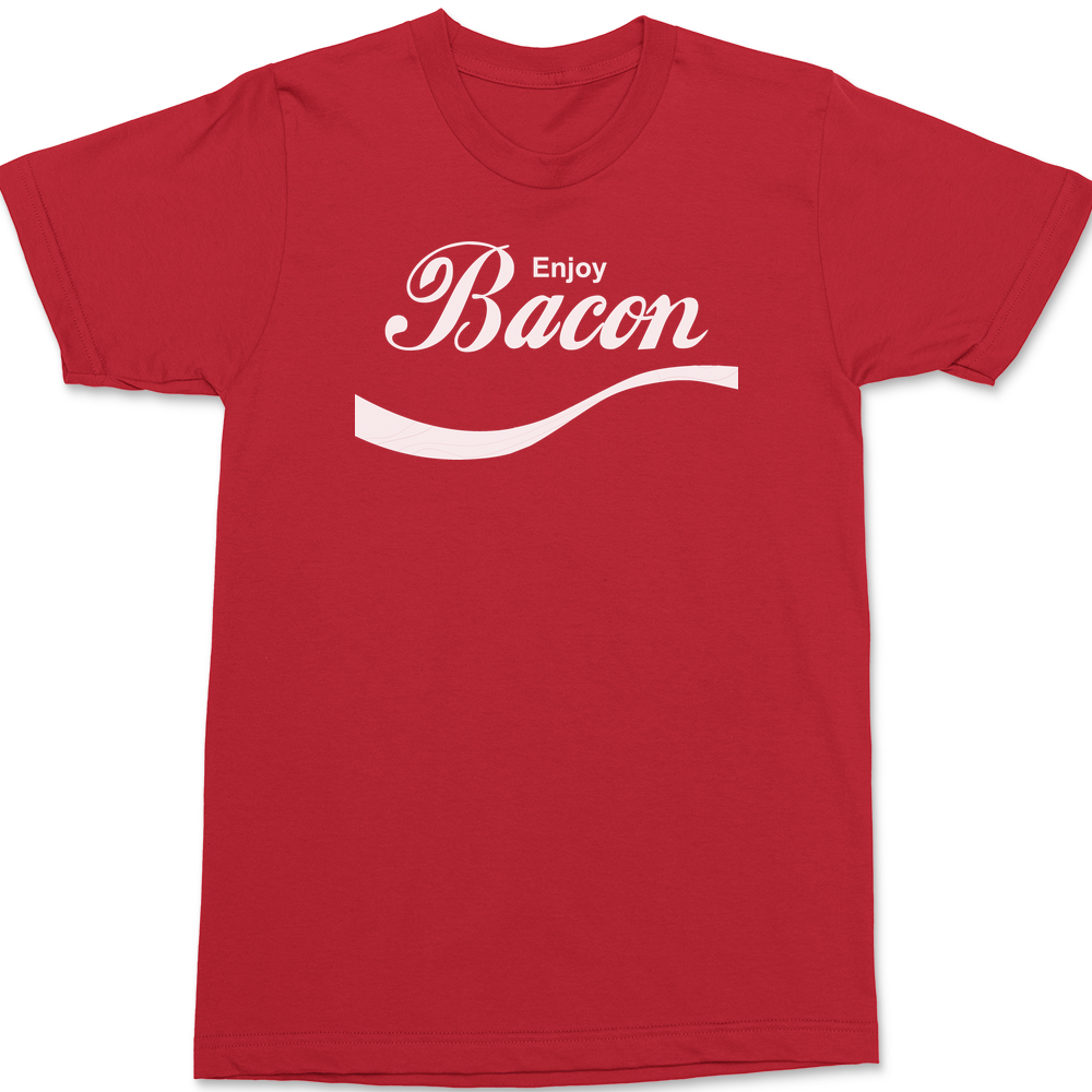 Enjoy Bacon T-Shirt RED