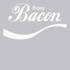 Enjoy Bacon T-Shirt SILVER
